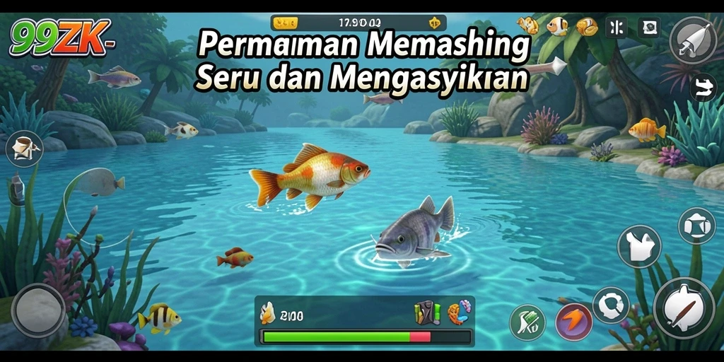 Tangkapan ikan yang menakjubkan dalam game 99ZK.