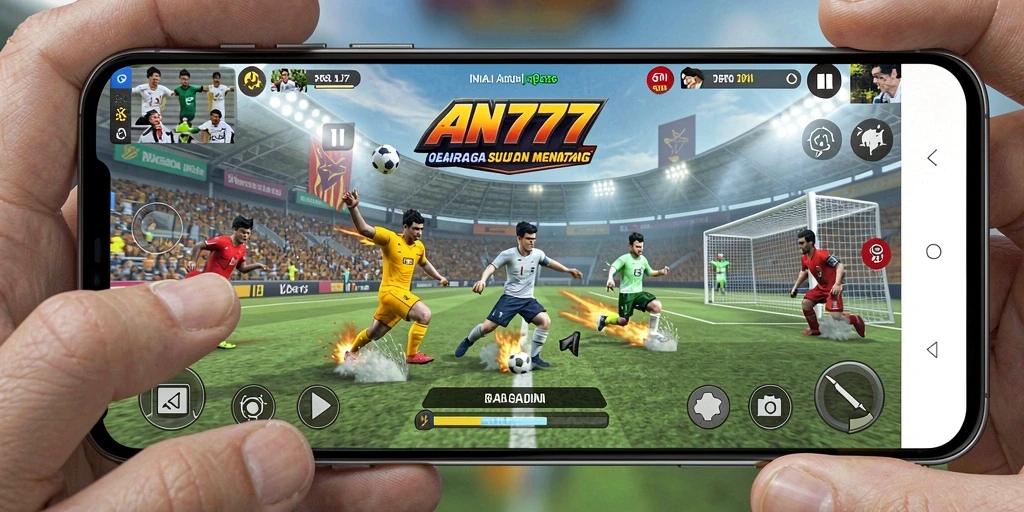 Gameplay AN777 yang seru dengan berbagai tantangan olahraga.