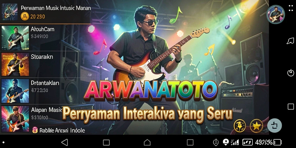 Tampilan gameplay ARWANATOTO yang mengasyikkan dan interaktif.