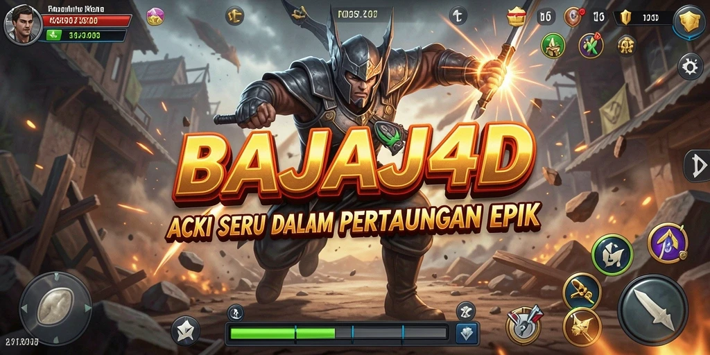 Tampilan gameplay seru di BAJAJ4D yang penuh aksi.
