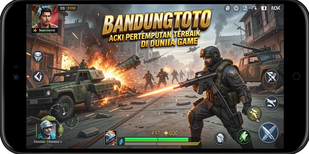 Tampilan gameplay yang mendebarkan di BANDUNGTOTO dengan pertarungan yang intens.