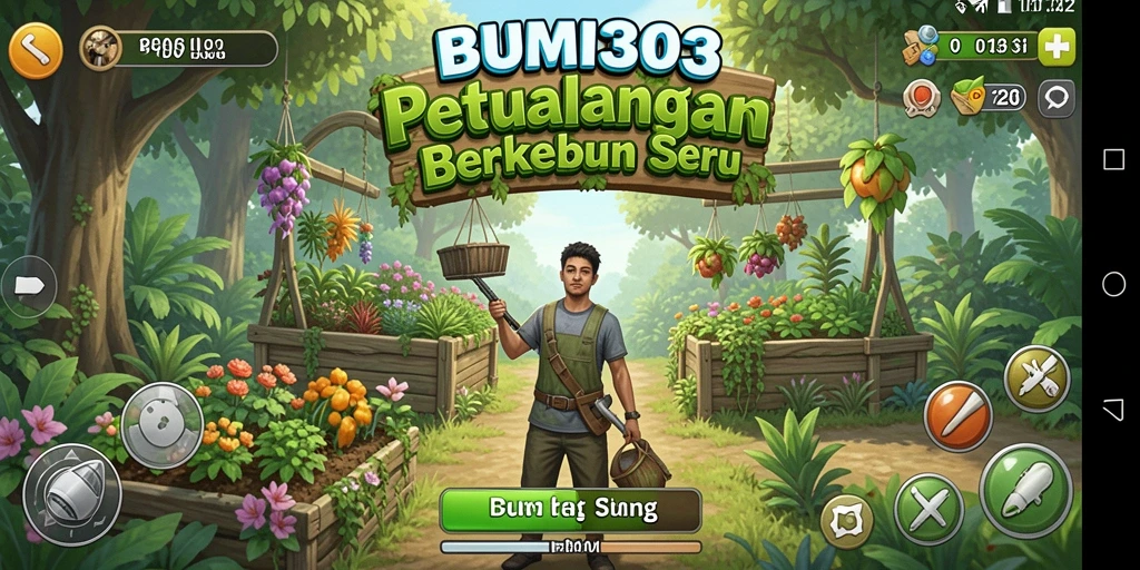 Tampilan gameplay BUMI303 yang seru dan menarik.