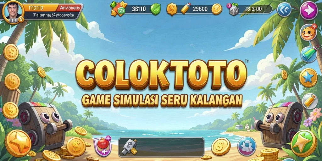 Tampilan gameplay COLOKTOTO yang menarik dan seru.