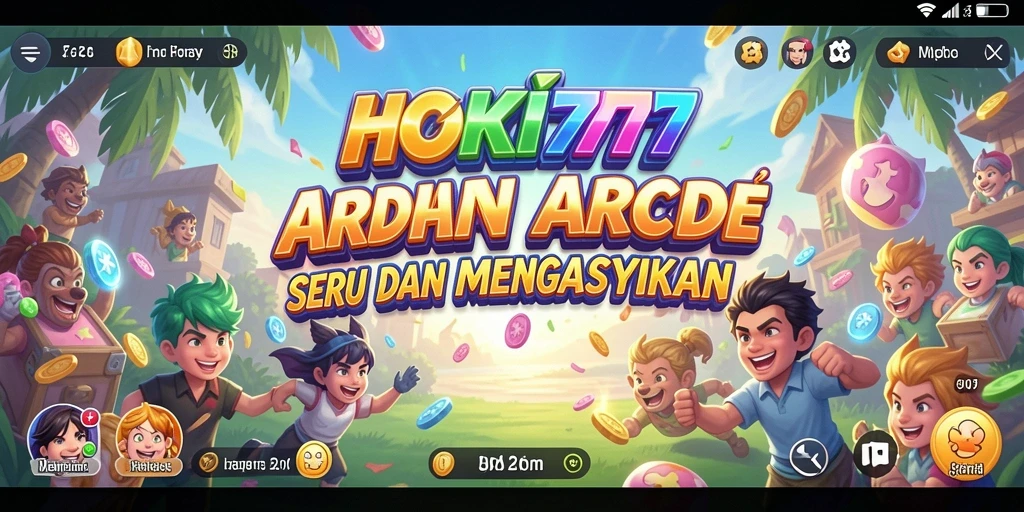 Tampilan gameplay seru HOKI777 dengan berbagai tantangan Arcade.