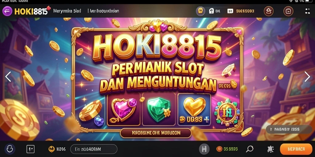 Gameplay HOKI8815 yang menegangkan dan menarik dalam permainan Slot.
