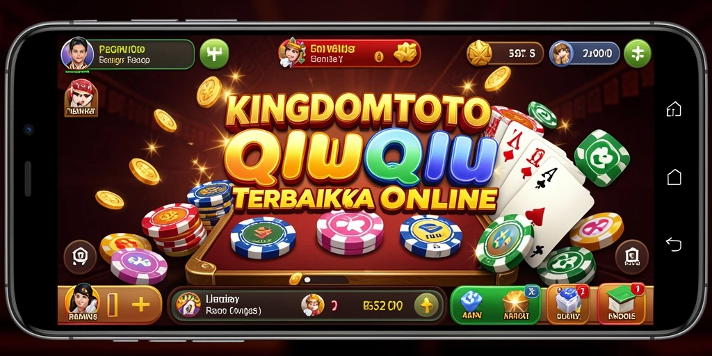 Tampilan seru dari gameplay QiuQiu di KINGDOMTOTO.