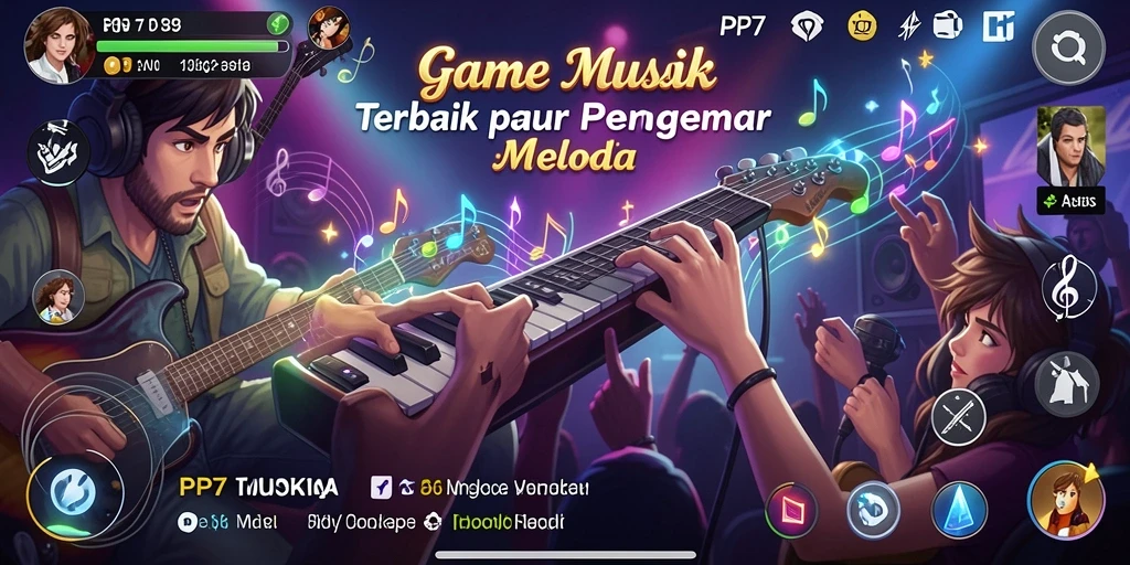 Tampilan gameplay PP7 yang memukau dan interaktif.