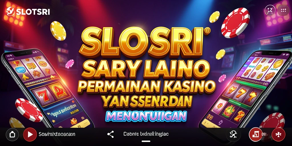 Tampilan menarik dari permainan slot di SLOTSRI yang penuh warna.
