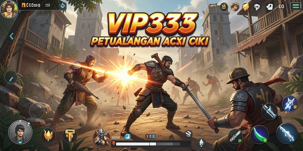 Gambaran gameplay action yang mendebarkan di VIP333.